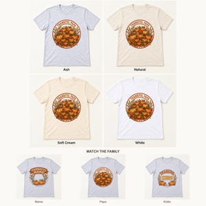Thankful Papa Thanksgiving shirt — color options