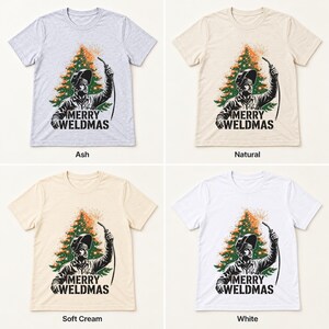 Merry Weldmas Christmas shirt — color options