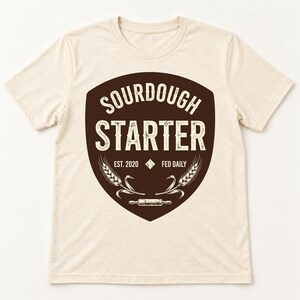 Starter Apothecary shirt — flat lay