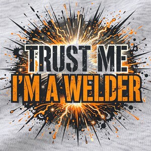 Welder Sparks shirt — design close-up