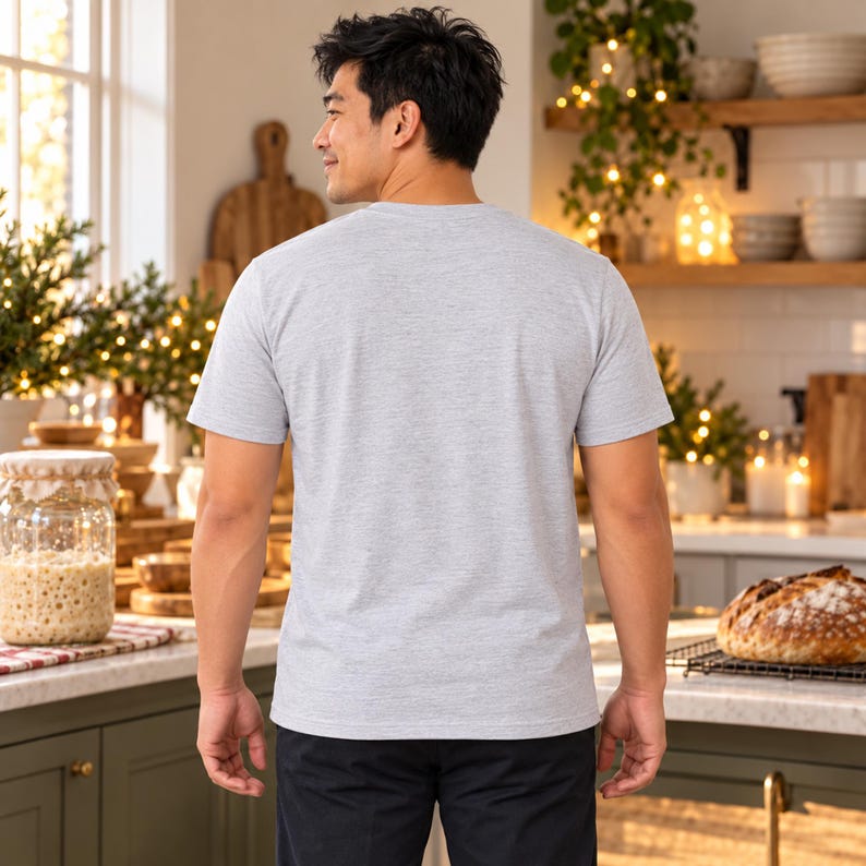 Bake Spirits Bright Christmas shirt — back view