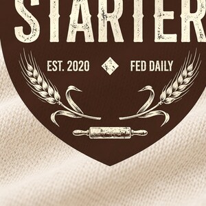 Starter Apothecary shirt — design close-up
