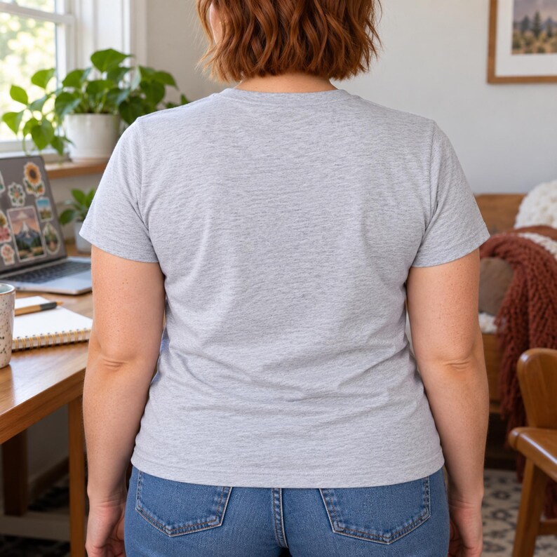 Neurospicy shirt — back view