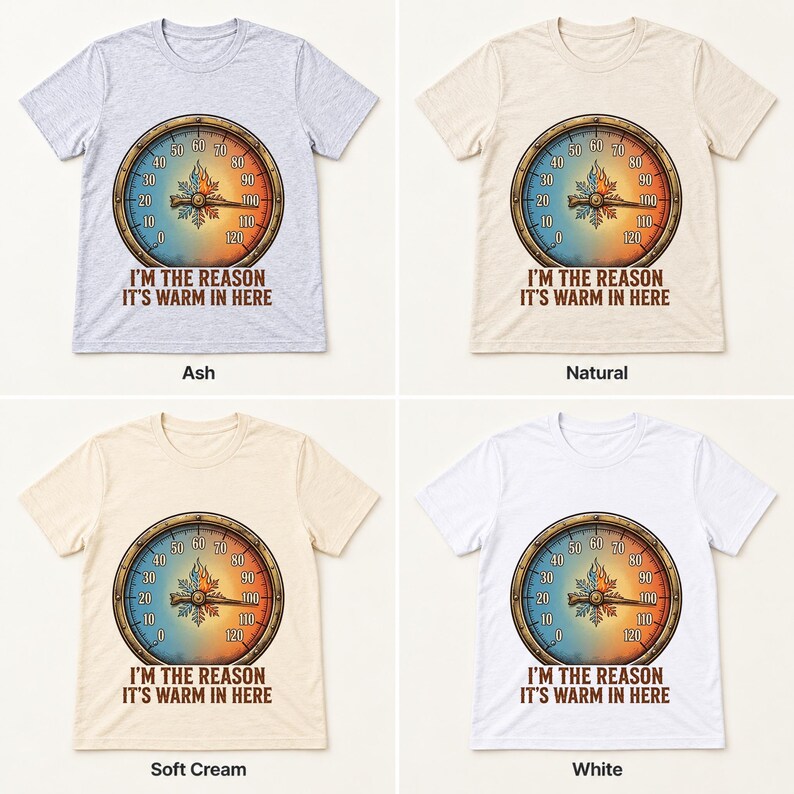 Warm In Here HVAC Christmas shirt — color options