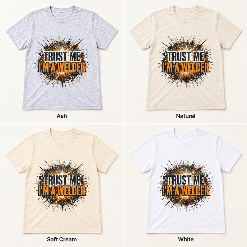 Welder Sparks shirt — color options