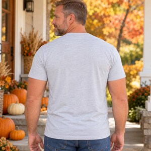 Thankful Papa Thanksgiving shirt — back view