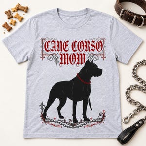 Cane Corso Mom shirt — lifestyle photo
