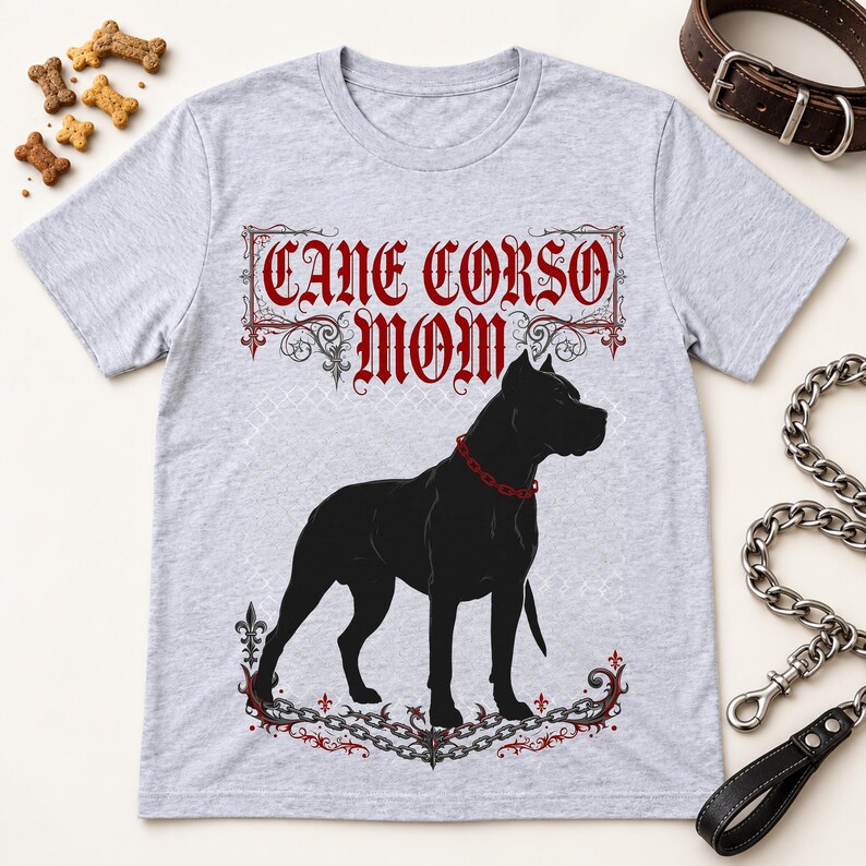 Cane Corso Mom shirt — lifestyle photo