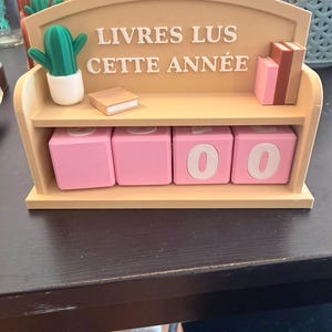 Compteur de livres lus - Counter for books read