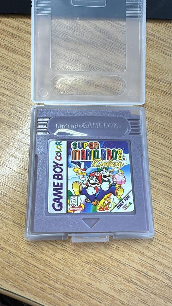 Super Mario Bros Deluxe Gameboy Color - Nintendo Cartridge - Tested and Working