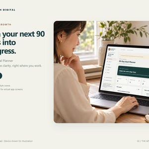 90-Day Goal Planner | Offline App for Windows & Mac