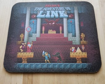 The Link Adventure of Zelda Mousepad - Almost Perfect - As/Is Clearance #0145