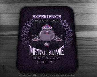 Slime Metal Mousepad - Great Gift Idea for any Retro RPG Gamer