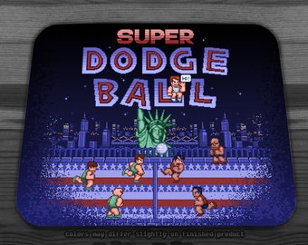 Super Ball Dodge Mousepad - Great Gift for any Retro Gaming Fan