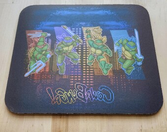Turtle Ninja Mutant Teenagers Mousepad - Almost Perfect - As/Is Clearance #0150