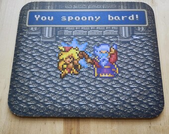FF4 Spoony Bard! Mousepad - Almost Perfect - As/Is Clearance #0152