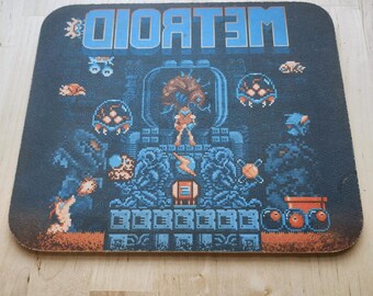 Metroids Mousepad - Almost Perfect - As/Is Clearance #0146