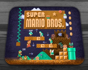 Mario Super Bros  Mousepad