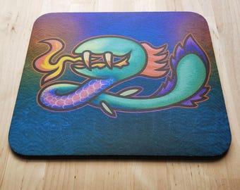 Earthbound Kraken Mousepad - Almost Perfect - As/Is Clearance #0121