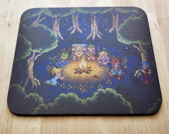 Chrono Camping Mousepad - Almost Perfect - As/Is Clearance #0120