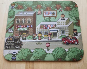 Earthbound Town Mousepad - Almost Perfect - As/Is Clearance #0143