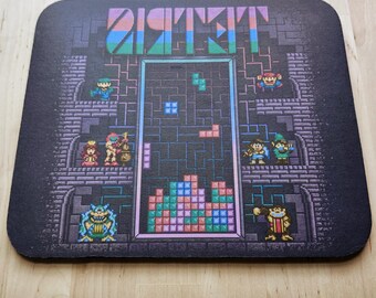 Tetrominoes Mousepad - Almost Perfect - As/Is Clearance #0069