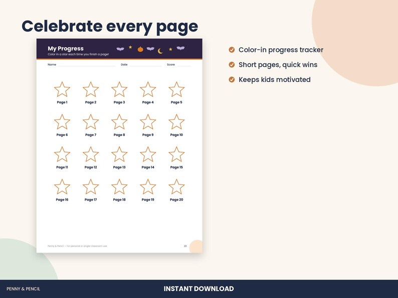 Halloween Math Worksheets, 2nd and 3rd Grade Regrouping, Multiplication (PDF Download) imagen 5