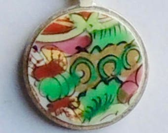 Up Cycled China Pendant