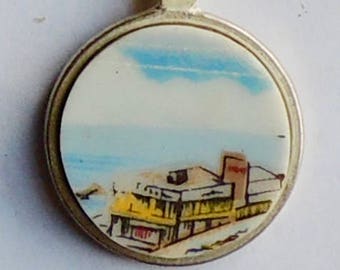 Up Cycled China Pendant