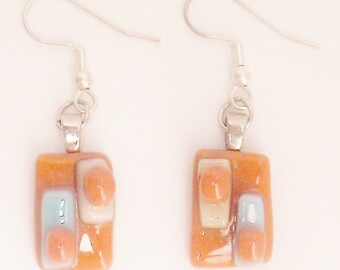 Fused Glass Earrings