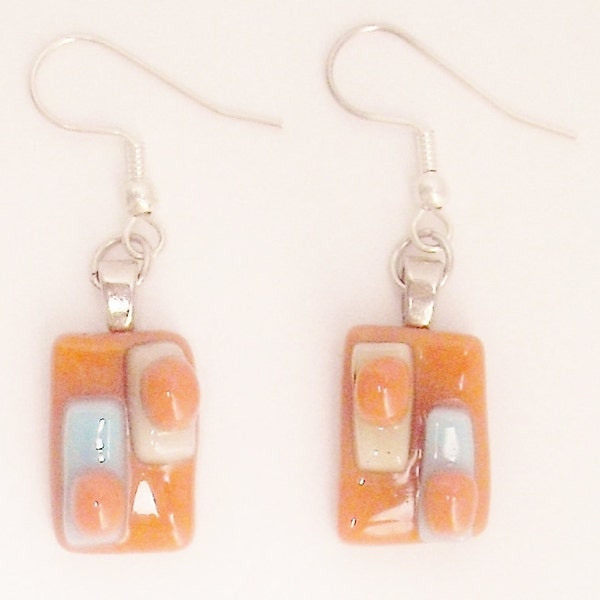 Fused Glass Earrings