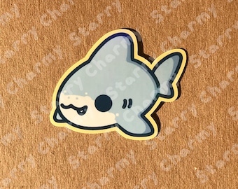 Shark Holographic Sticker