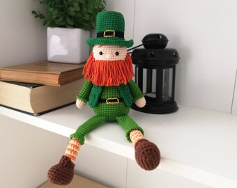 St patricks day decor, Kobold Puppe für Haus, irischer Gnom