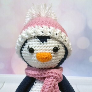 Crochet Penguin Lulu Pattern, Christmas amigurumi penguin pattern, PDF-Instant download image 6