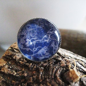 Constellation Ring, constellation jewelry, planet jewelry, space jewelry, solar system, handmade, gift for her, Christmas