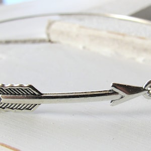 Arrow Bracelet, silver arrow, arrow bangle, arrow jewelry, indian arrow, tribal jewelry, tribal bracelet, gift for her, handmade, Christmas