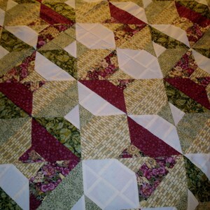 Optical Squares Queen Quilt image 5