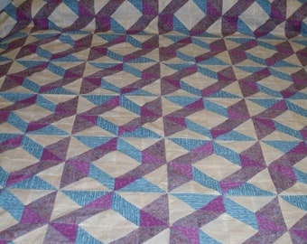 Windblown Square Queen Quilt
