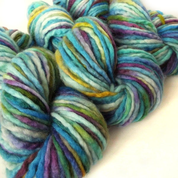 Super chunky yarn hand dyed yarn art yarn knitting wool yarn chunky wool bulky yarn wool yarn weaving yarn