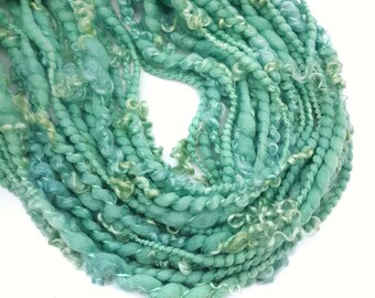 Chunky Yarn, Handspun Yarn, Handspun Art Yarn, Thick and Thin Yarn, Weaving