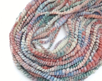 Chunky Yarn, Handspun Yarn, Handspun Art Yarn, Thick and Thin Yarn, Weaving