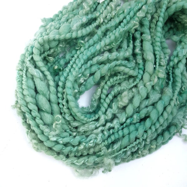 Chunky Yarn, Handspun Yarn, Handspun Art Yarn, Thick and Thin Yarn, Weaving