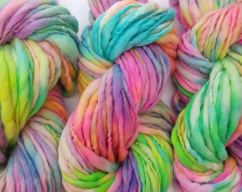 Chunky Yarn merino wool yarn, Merino yarn, Chunky merino wool, bulky yarn thick and thin yarn art yarn