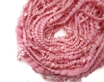 Chunky Yarn, Handspun Yarn, Handspun Art Yarn, Thick and Thin Yarn, Weaving