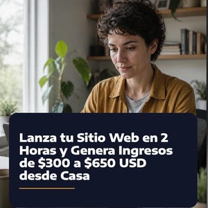 Manual Master de Carrd.co PDF | Crea Páginas Web en 2 Horas y Vende Servicios de 300 a 650 USD | Guía Digital No-Code