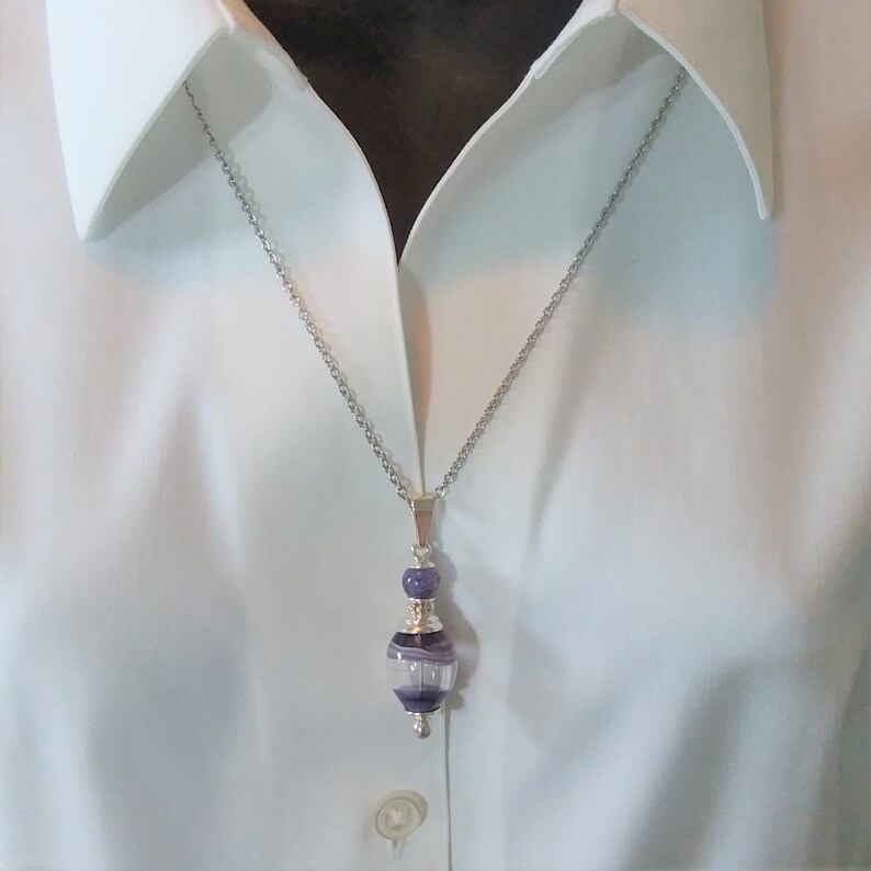 Custom Velvet Moon Cremation Fillable Urn Pendant Necklace Jewelry by Clearly Loved Artistic