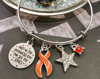 Kidney Cancer Support Jewelry or Charm Keychain Stamping Cancer Out Hand Stamped Kidney Cancer Necklace F*ck Kidney Cancer