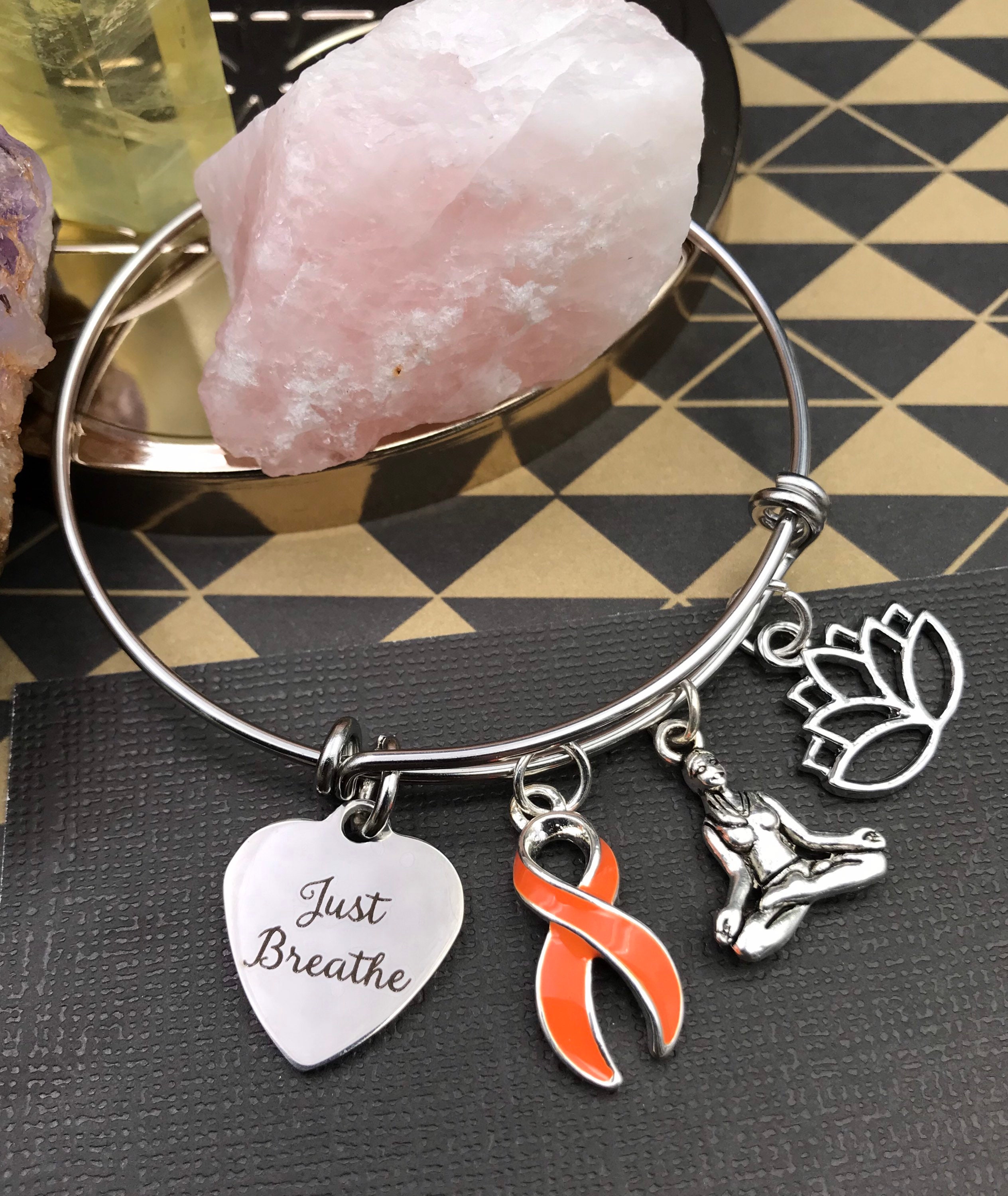 Orange store leukemia bracelets