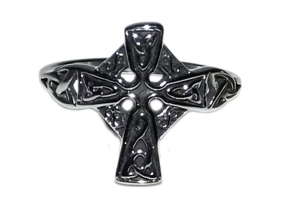 CLEARANCE Vintage 90s Style Goth Grunge Celtic Cr… - image 3