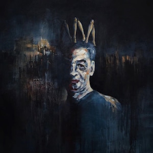 Figurative painting in acrylic on canvas, original and unique